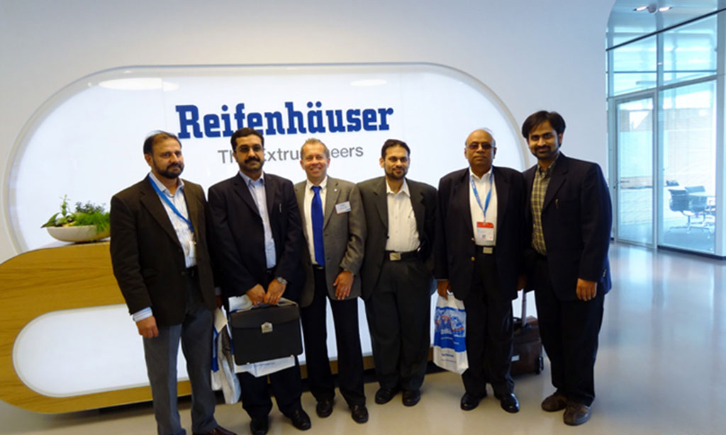 You are currently viewing REIFENHAUSER KIEFEL organized Open House displaying their 3 & 5 Layer Blown Film Lines during DRUPA 2012 in Germany